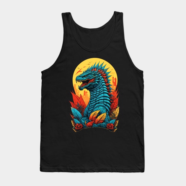 Giant Monster Tank Top by DeathAnarchy